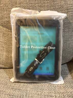 SEYmac iPad 9th/8th/7th Gen Case 10.2", Rugged Shockproof with Screen Protector